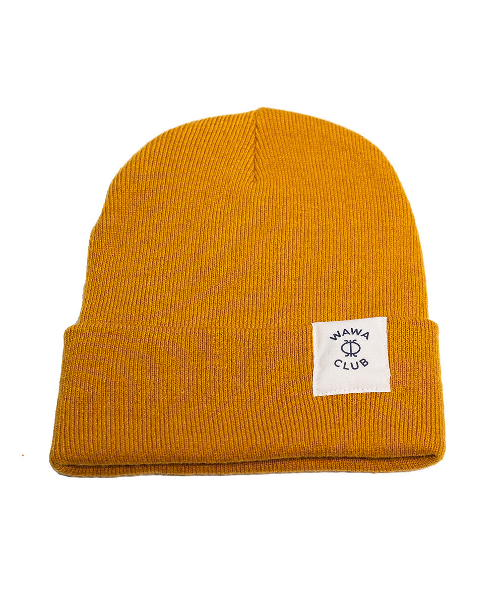 Mustard Wawa Beanie